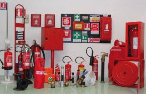 Equipamentos de combate a incêndio e a importância da entrega rápida - material de incêndio